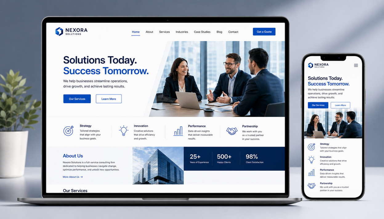 Corporate website