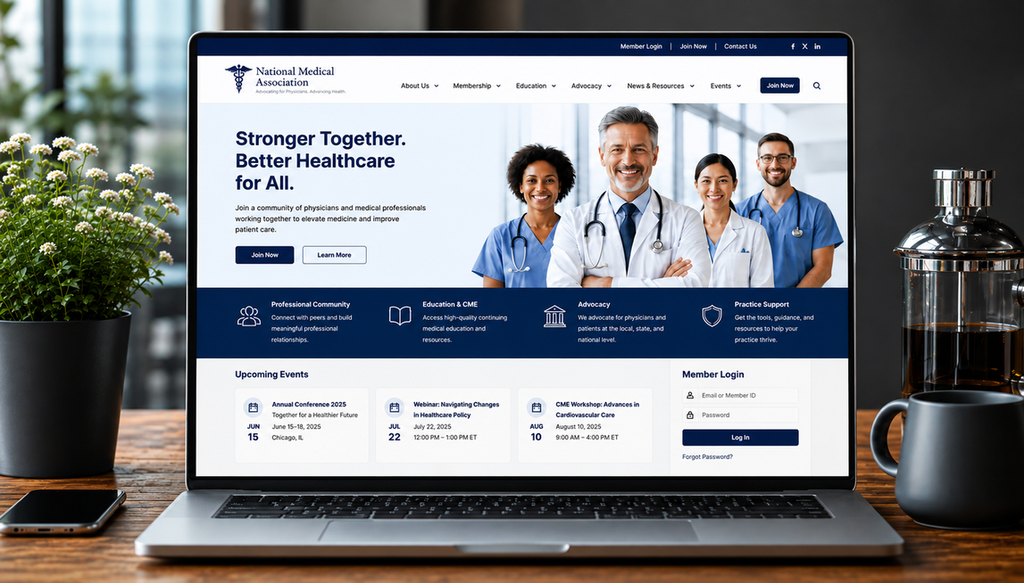 Medical Association website
