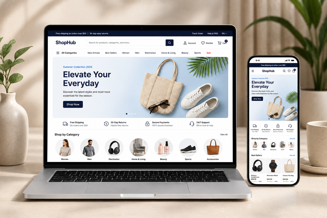 E-commerce store
