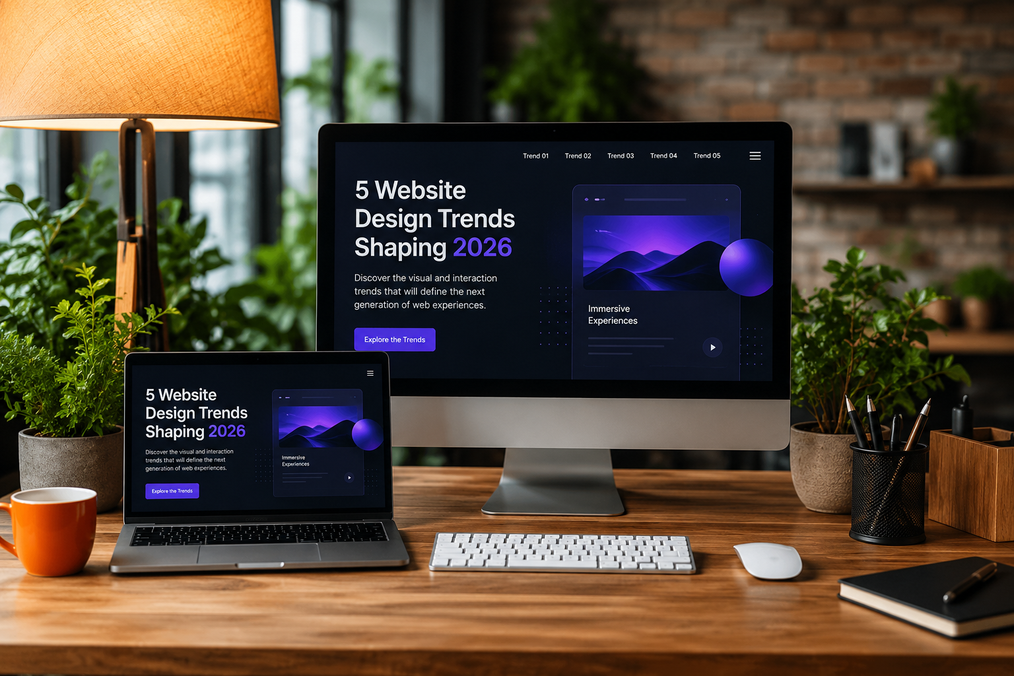 Blog post about website design trends